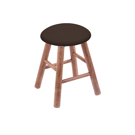 Holland Bar Stool Co Maple Vanity Stool, Natural Finish, Canter Earth Seat RC18MSMed025